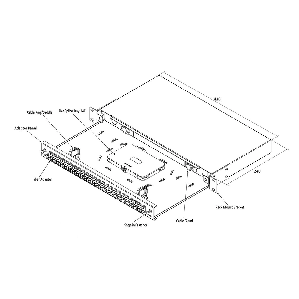 FIBER OPTIC PATCH PANEL - Image 2