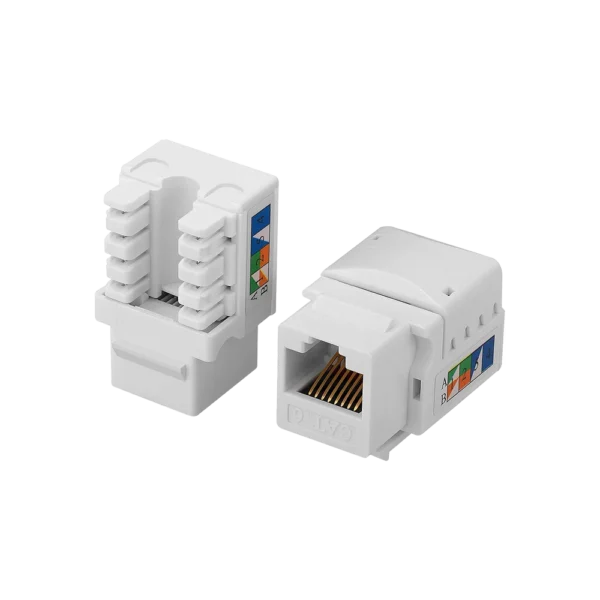 CAT6 UTP KEYSTONE JACK 90D