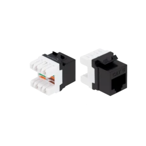 CAT6 UTP SHUTTERED KEYSTONE JACK