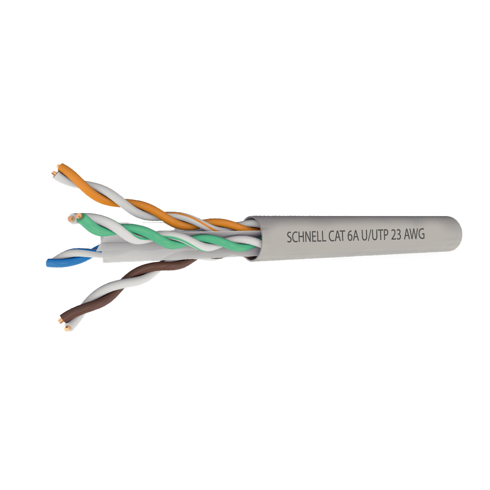 CAT 6A UTP 23 AWG 4 PAIR CABLE