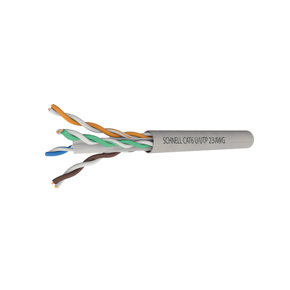 CAT6 U/UTP 23 AWG 4 PAIR CABLE