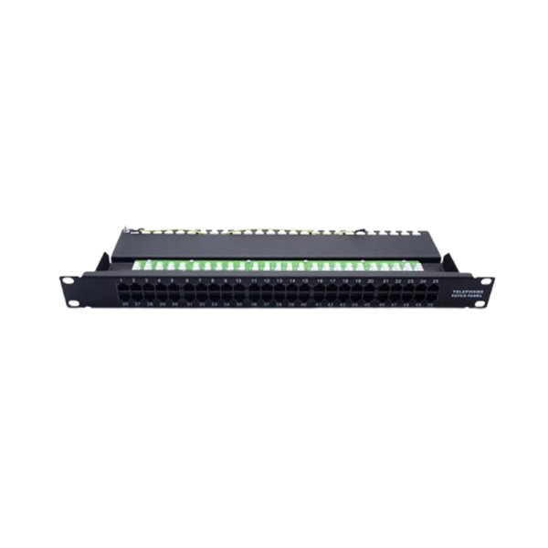 CAT3 50 PORT VOICE PATCH PANEL