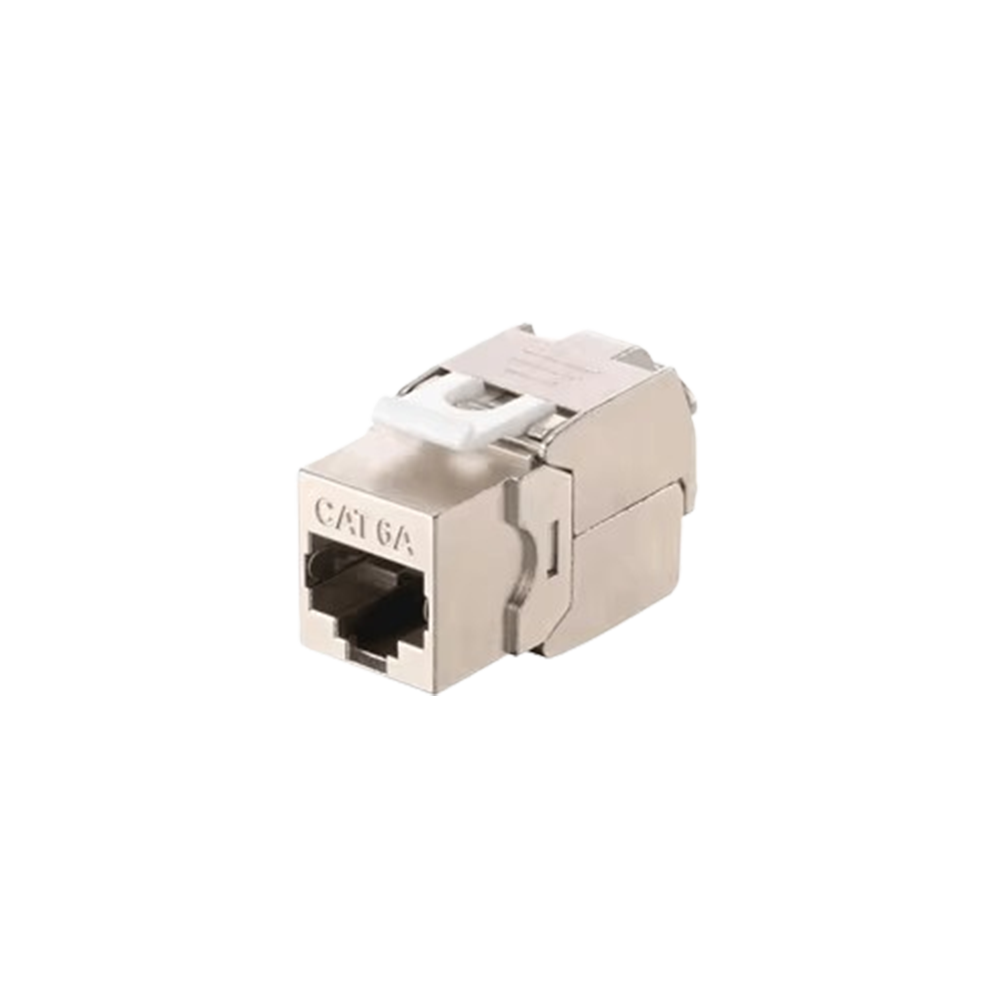 CAT 6A S/FTP TOOL LESS KEYSTONE JACK